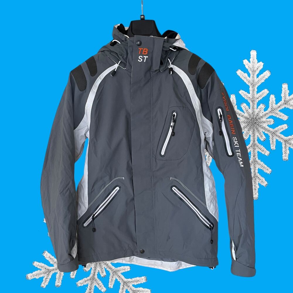 Arctica Tyrol Basin Winter Ski Team Jacket Big Boys Coat Youth S 12 Years Gray